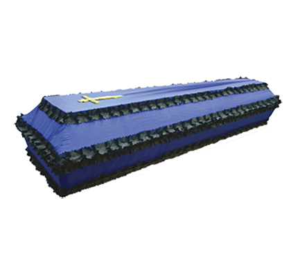 Гроб атлас обитый тканью Гладь Гроб атлас обитый тканью Гладь