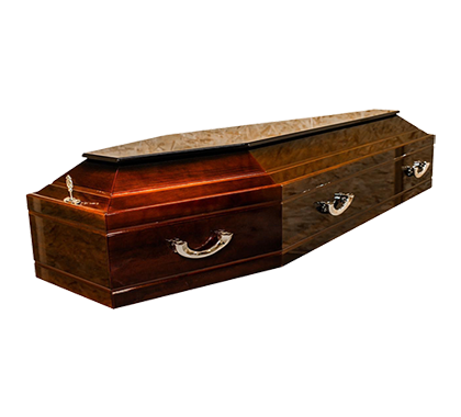 гроб Питер темный Колода МДФ гроб Питер темный Колода МДФ