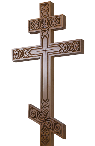 Крест сосна узоры